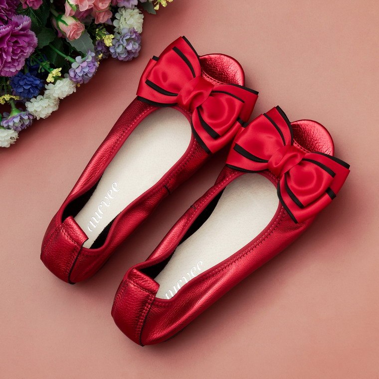 Sandales Plates en Cuir Souple