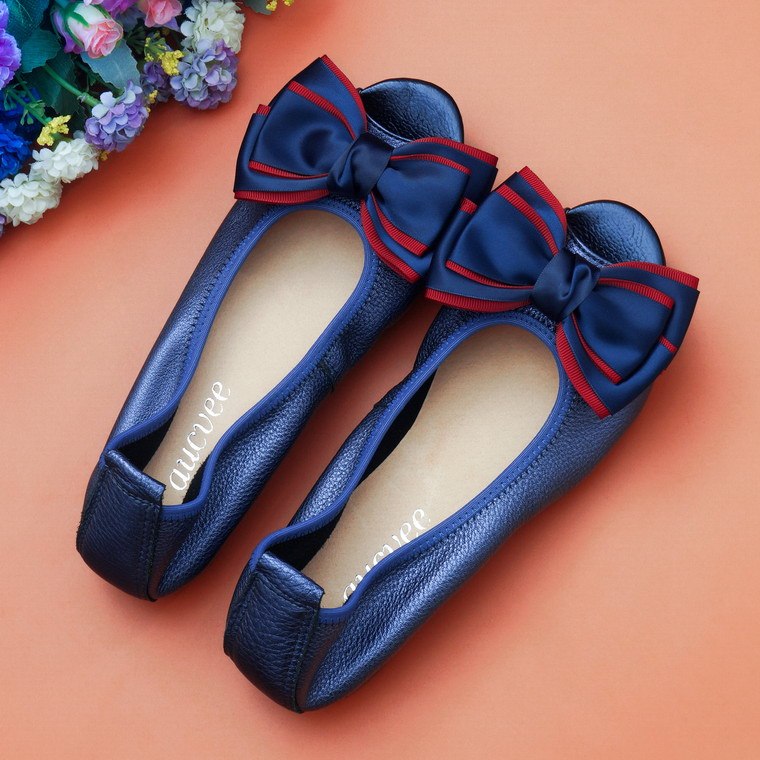 Sandales Plates en Cuir Souple