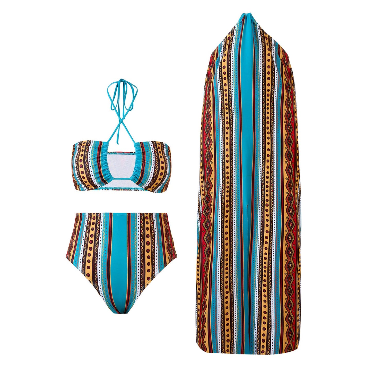 Robe Graphique Solaire Calypso