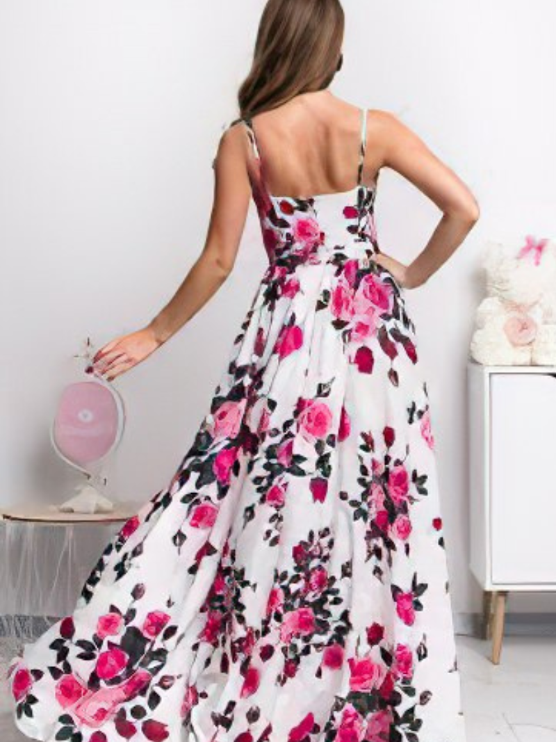 Robe Nana Chic Imprimée En col V