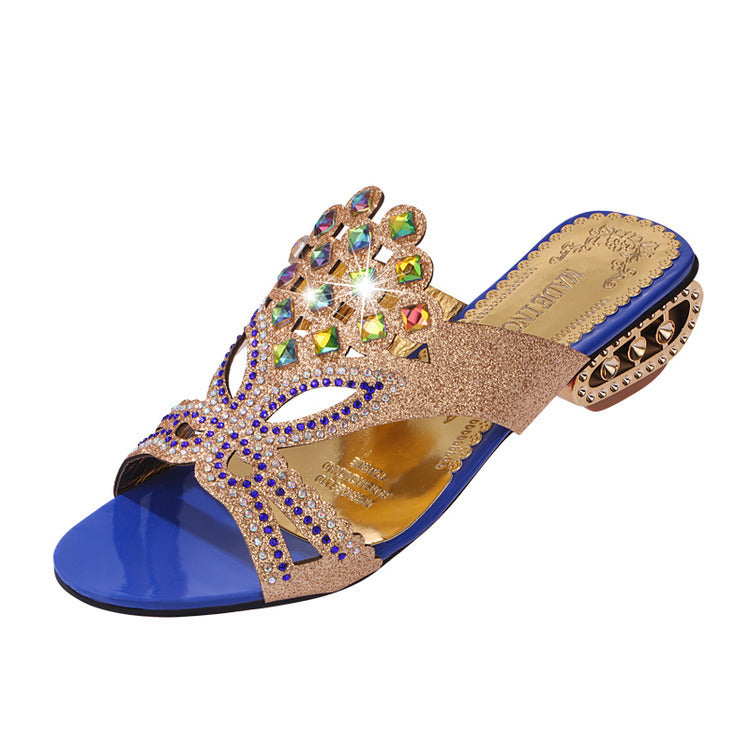 Sandales Plates Décontractées à Bout Ouvert