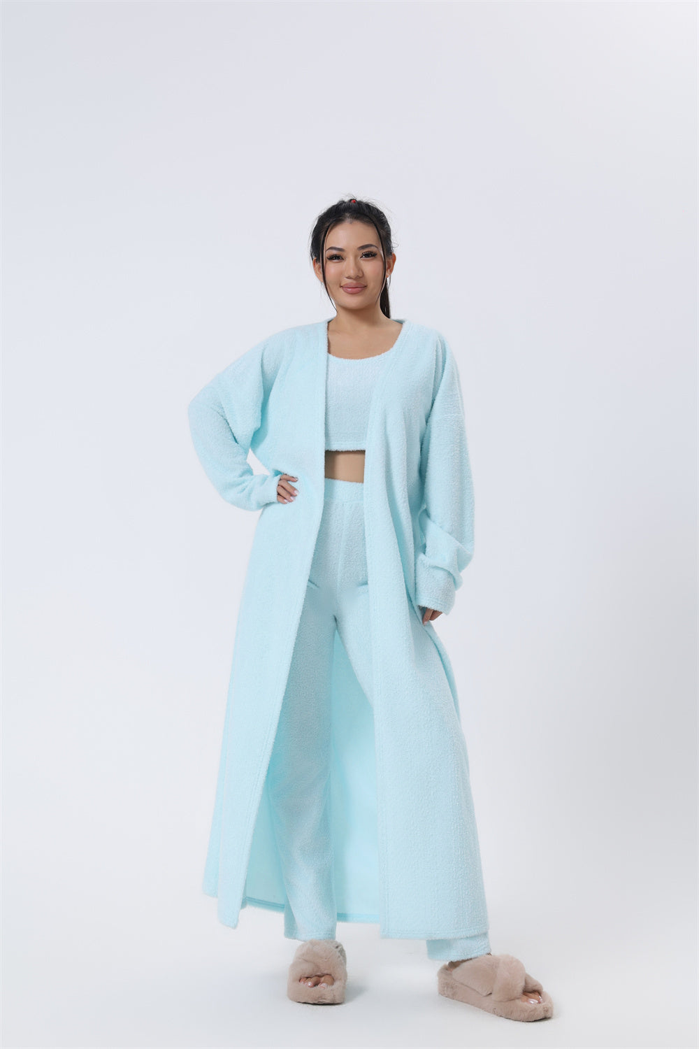 Ensemble Cocooning – Pyjama 3 pièces doux et chaud