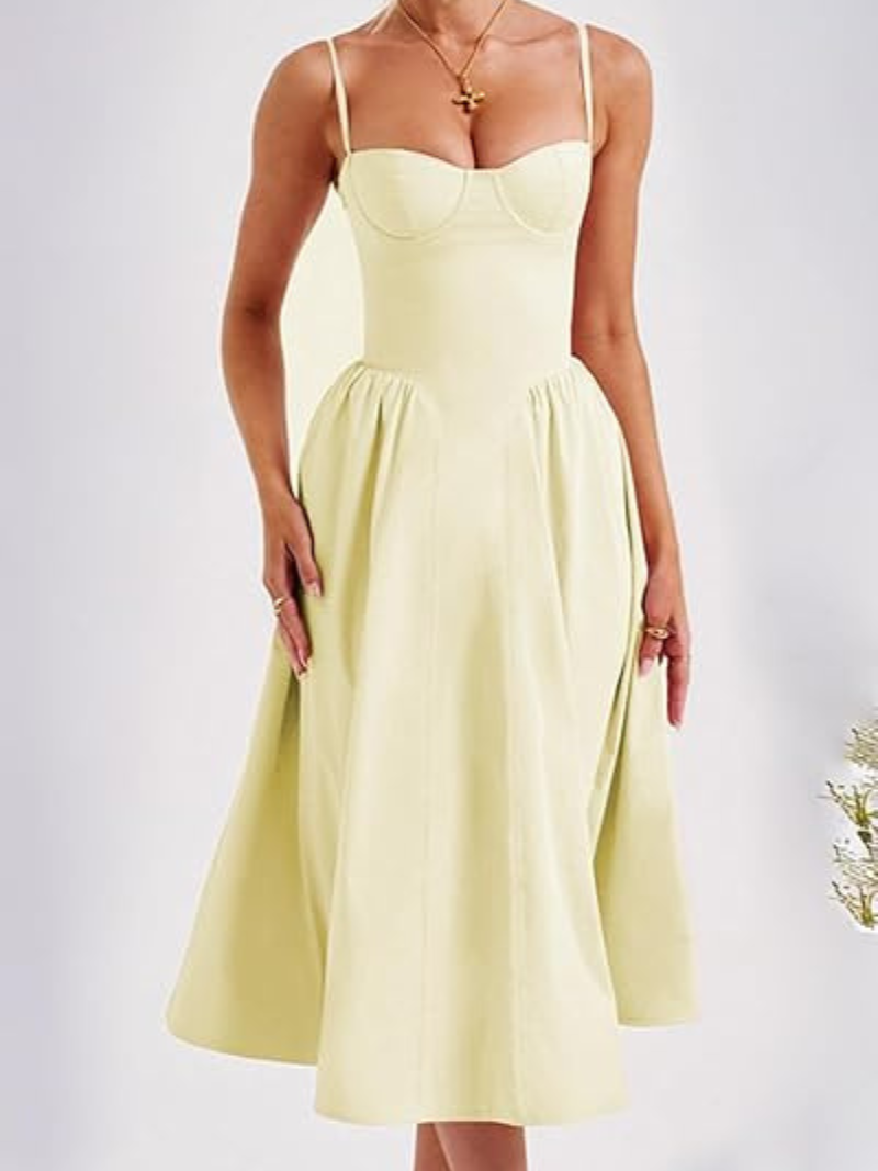 Robe Sexy Style Dos Nu Cintrée