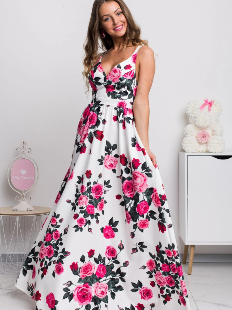 Robe Nana Chic Imprimée En col V