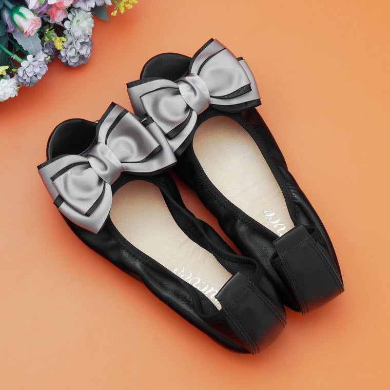 Sandales Plates en Cuir Souple