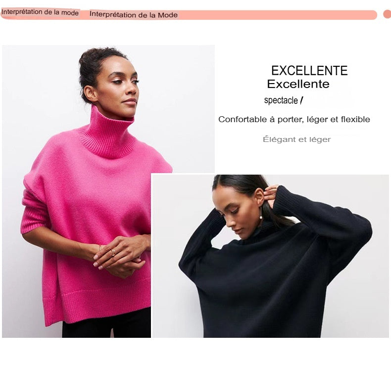 Pull femme uni – Confort et style !
