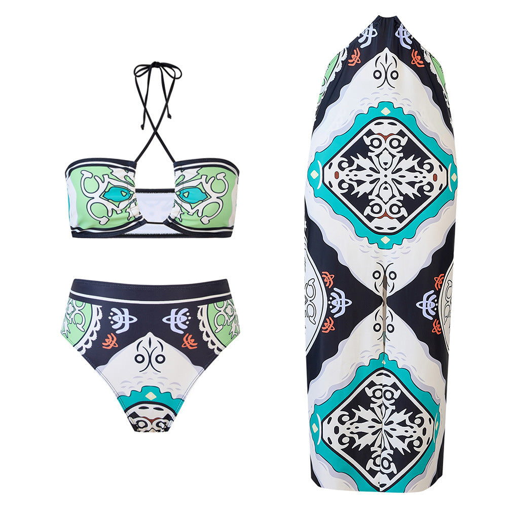 Robe Graphique Solaire Calypso