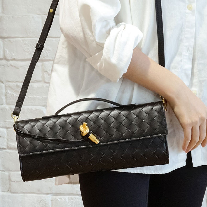 Sac Mathilde et Élégance Cuir Tressé