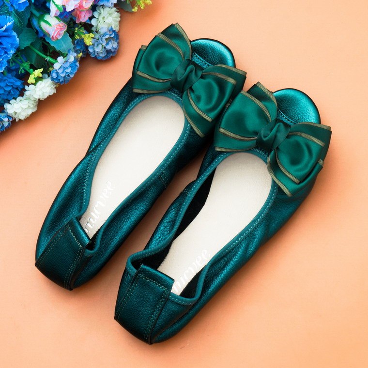 Sandales Plates en Cuir Souple