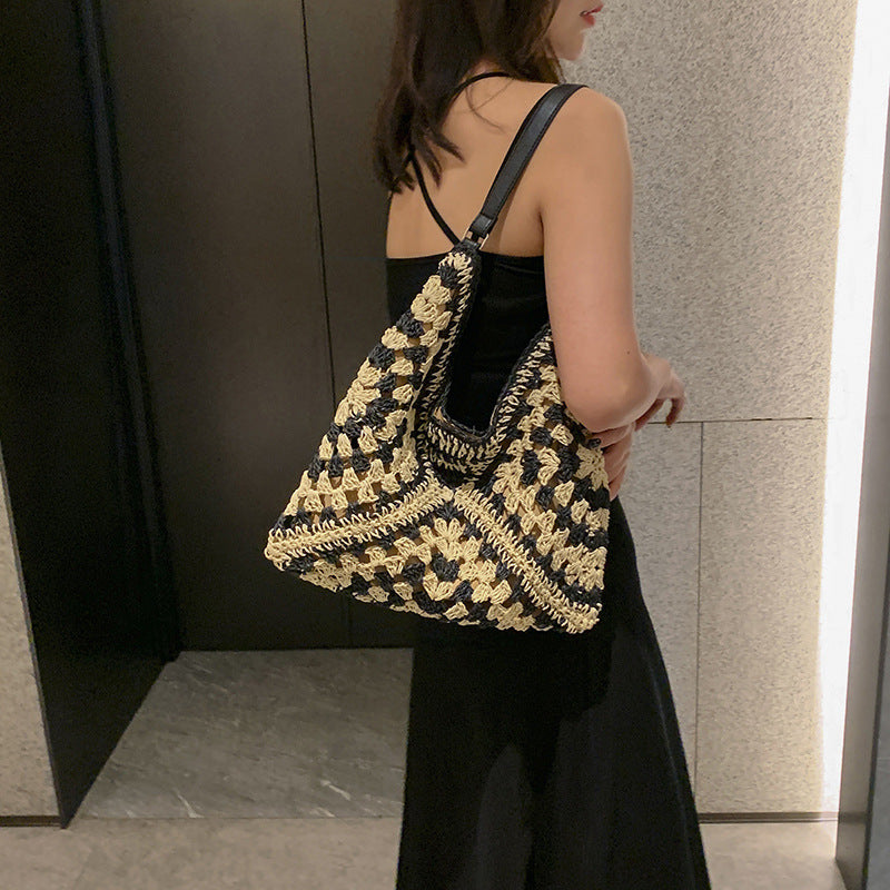 Sac Salima Chic Artisanal Bicolore