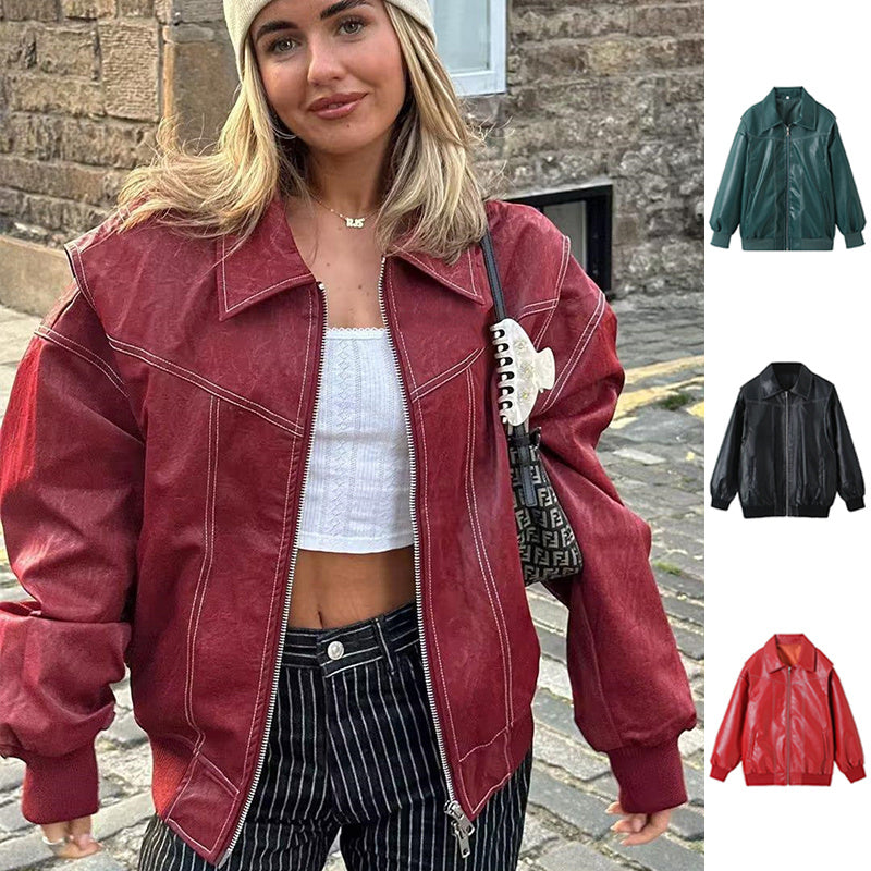 Veste Emma Biker Zippée