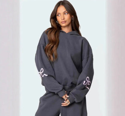 Pull femme imprimé nœud – Style décontracté et sportif !
