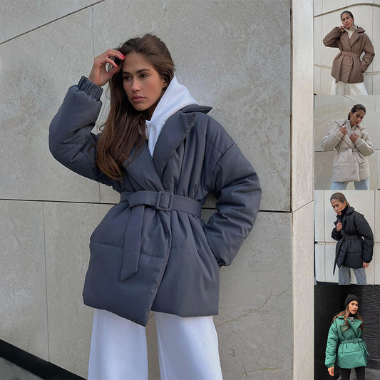 Manteau ceinturé femme – Élégance hivernale !