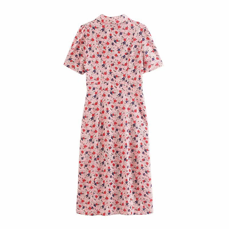 Robe à Imprimé Frais pour Femmes – Élégance Décontractée