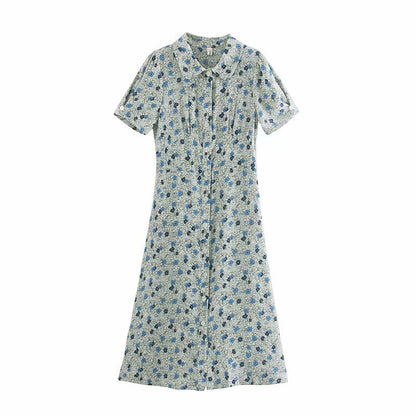 Robe à Imprimé Frais pour Femmes – Élégance Décontractée