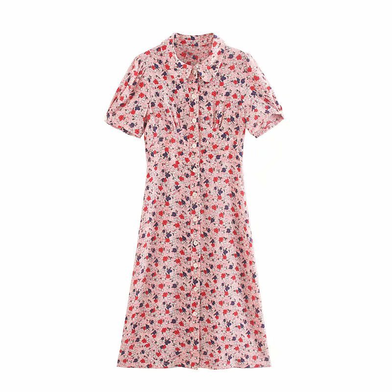 Robe à Imprimé Frais pour Femmes – Élégance Décontractée