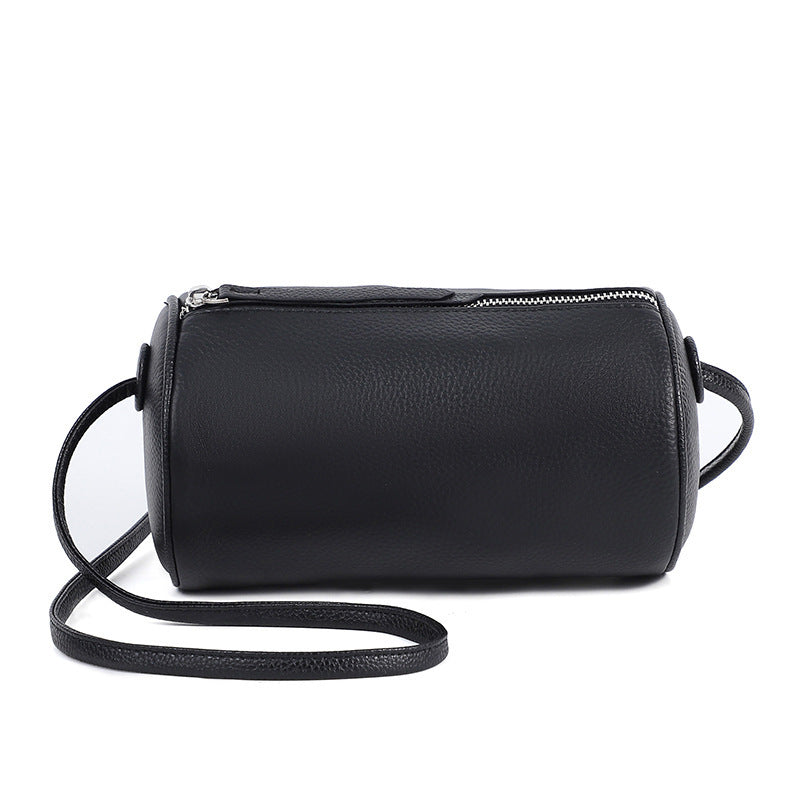 Mini Sac Rolo en Cuir Élégant et Compact Noir