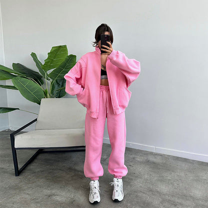 Ensemble deux pièces sweat-shirt fuselé