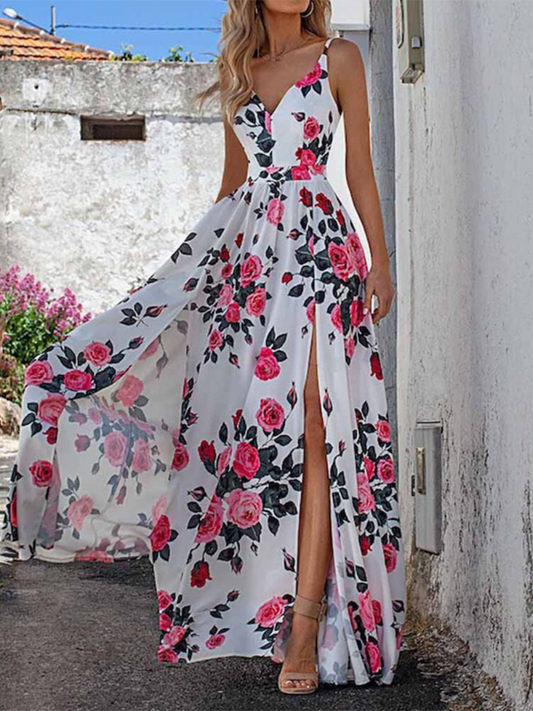 Robe Nana Chic Imprimée  En col  V