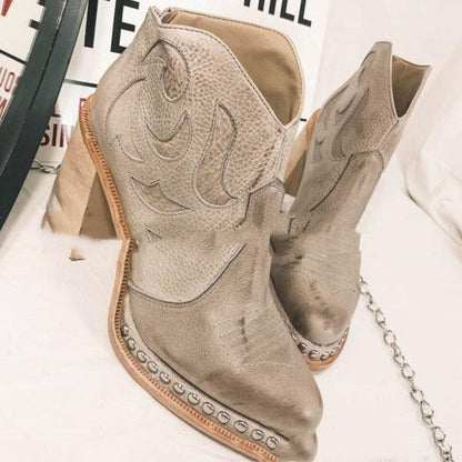 Bottines Élégantes – Style Automne/Hiver Européen