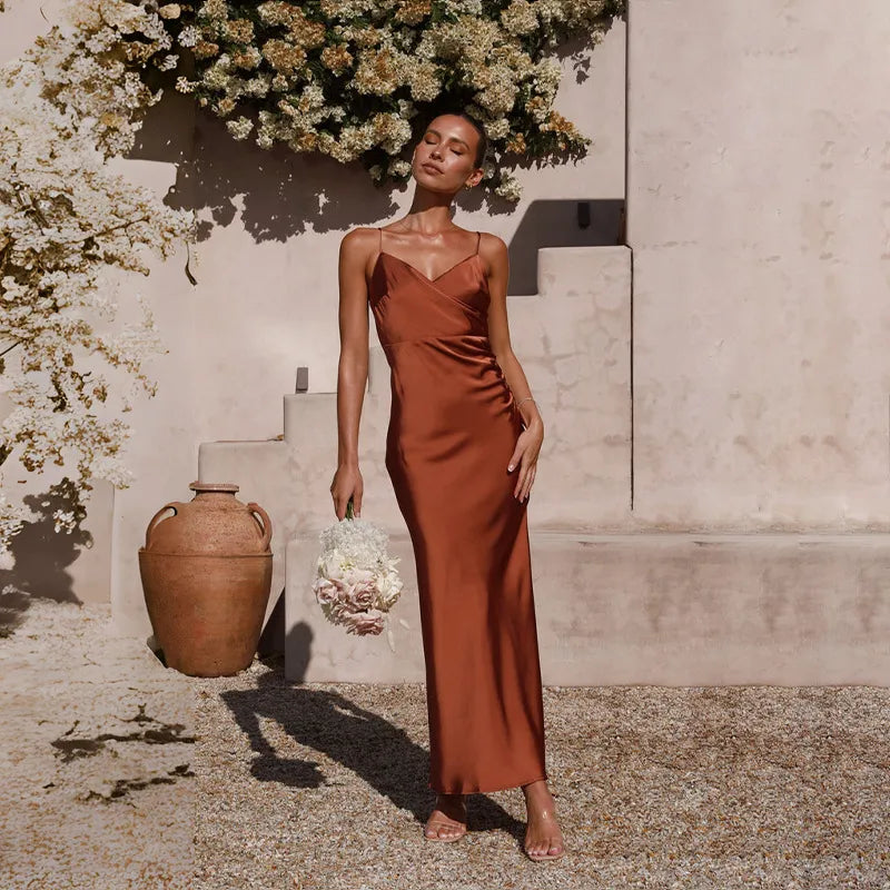 Robe Ondine Marron