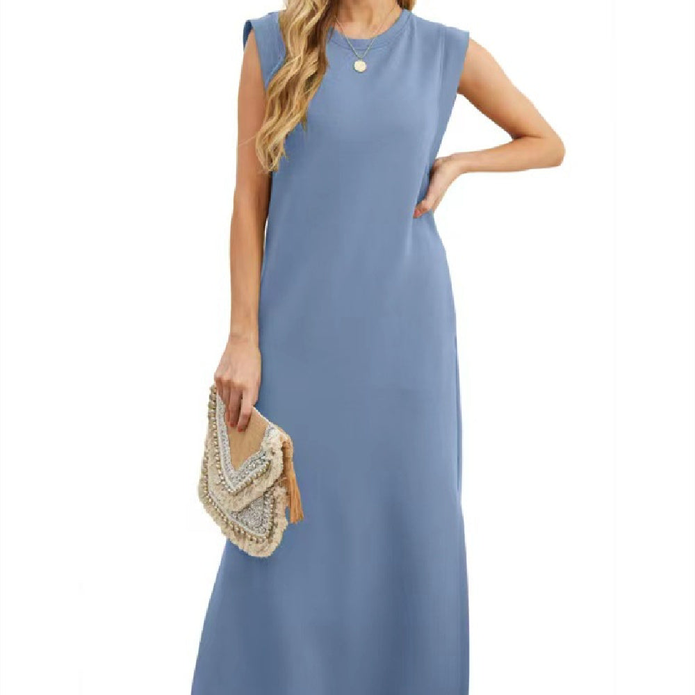 Robe Selta | Grâce Naturelle Bleu denim