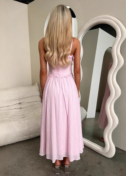 Robe de vacances ample sans manches