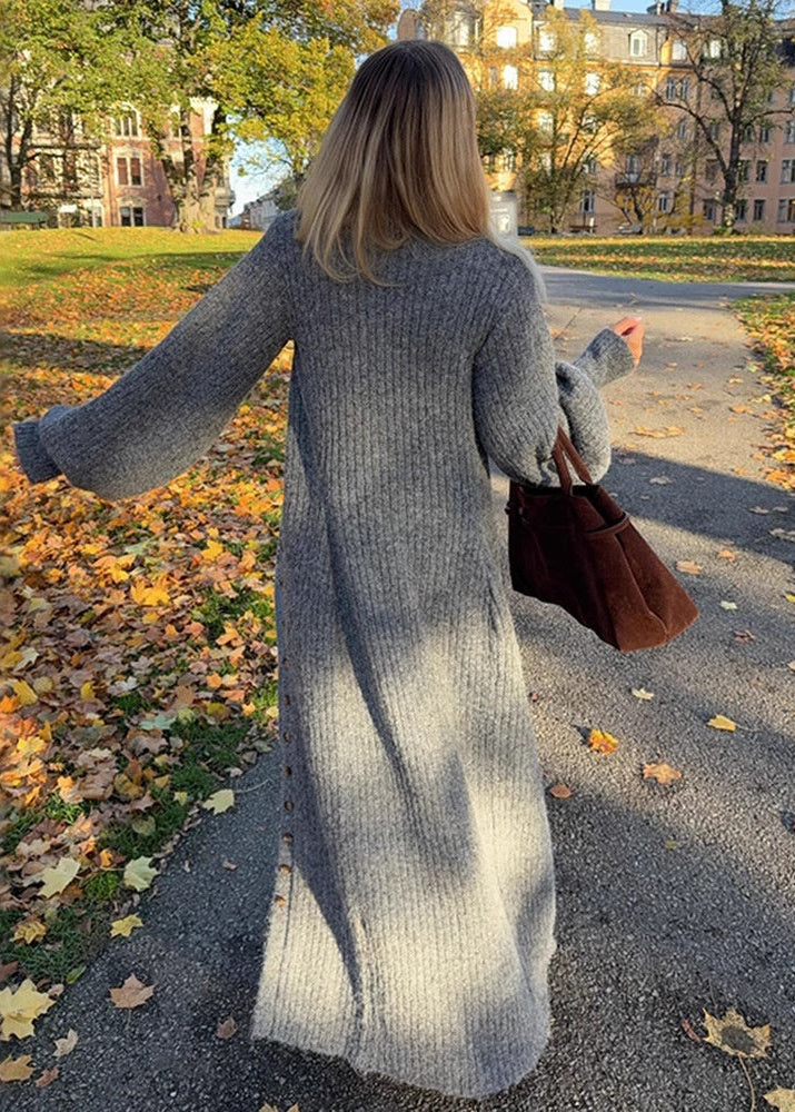 Gilet Gris Ample Chic