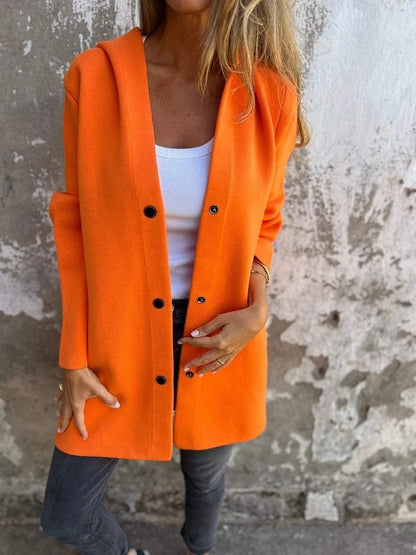 Veste Lyliea : Douceur, Style et Polyvalence Orange
