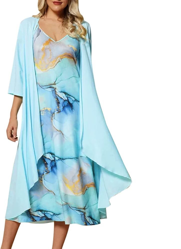 Robe Fleurie Duo - Élégance 2 Pièces
