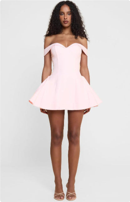 Robe Monceau Silhouette Graphique Chic