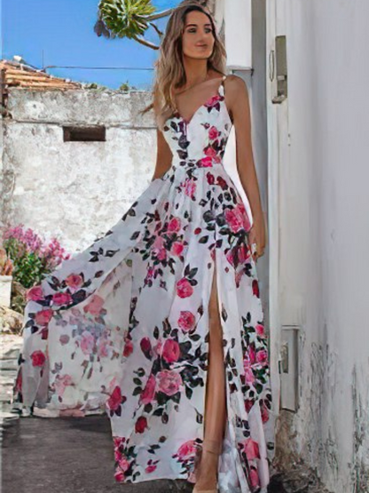 Robe Nana Chic Imprimée  En col  V