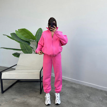 Ensemble deux pièces sweat-shirt fuselé