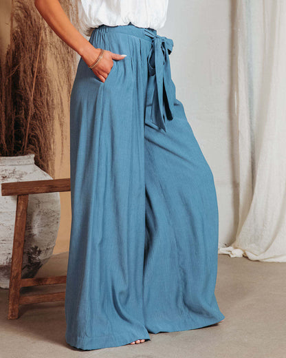 Pantalon Large Taille Haute – Liberté & Style