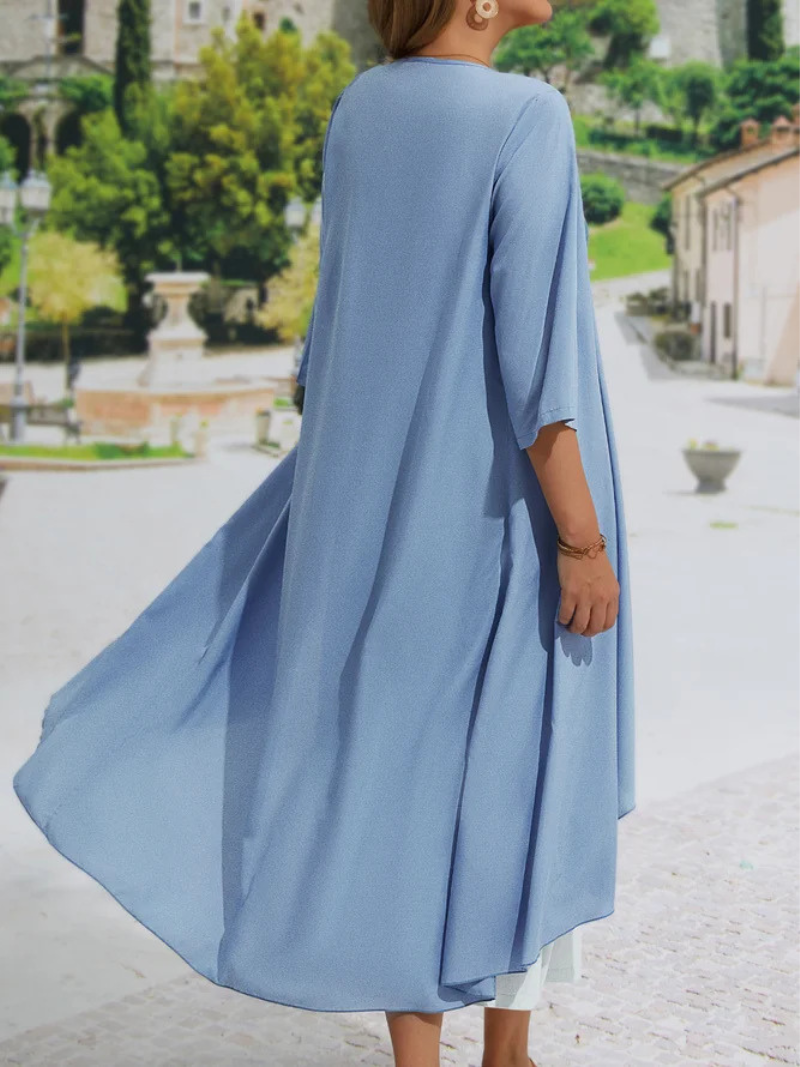 Robe Fleurie Duo - Élégance 2 Pièces