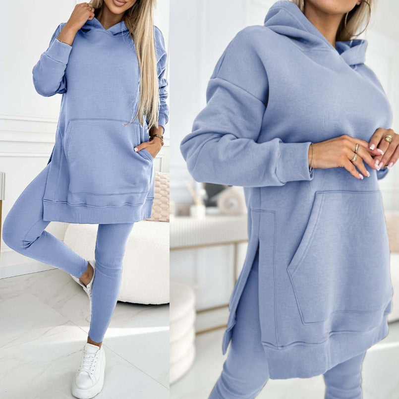 ensmble ultime de confort et de style | 2 Pièces Bleu et violet