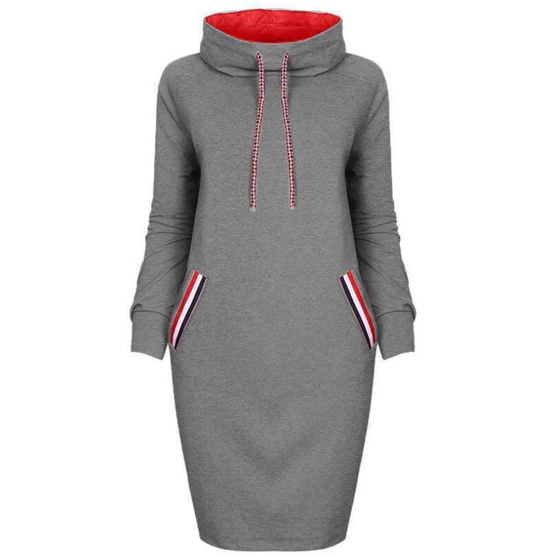 Maïa – Robe Pull Élégante à Col Montant