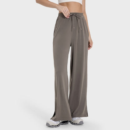 Loose Yoga Pants Side Pocket Leisure