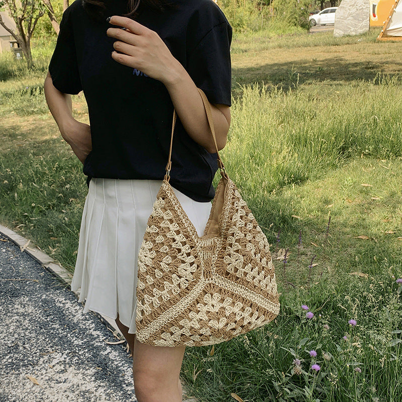 Sac Salima Chic Artisanal Bicolore