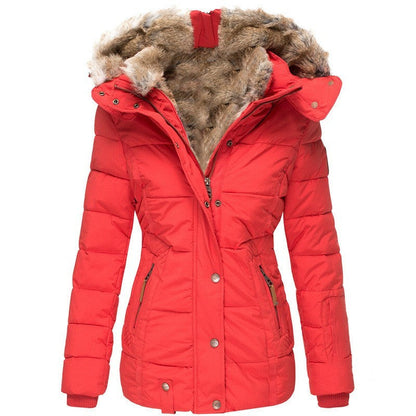 Manteau chic, Confort et Performance Rouge