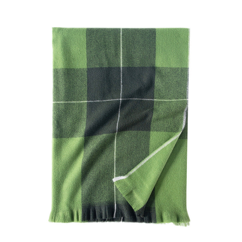 Écharpe épaisse femme imitation cachemire