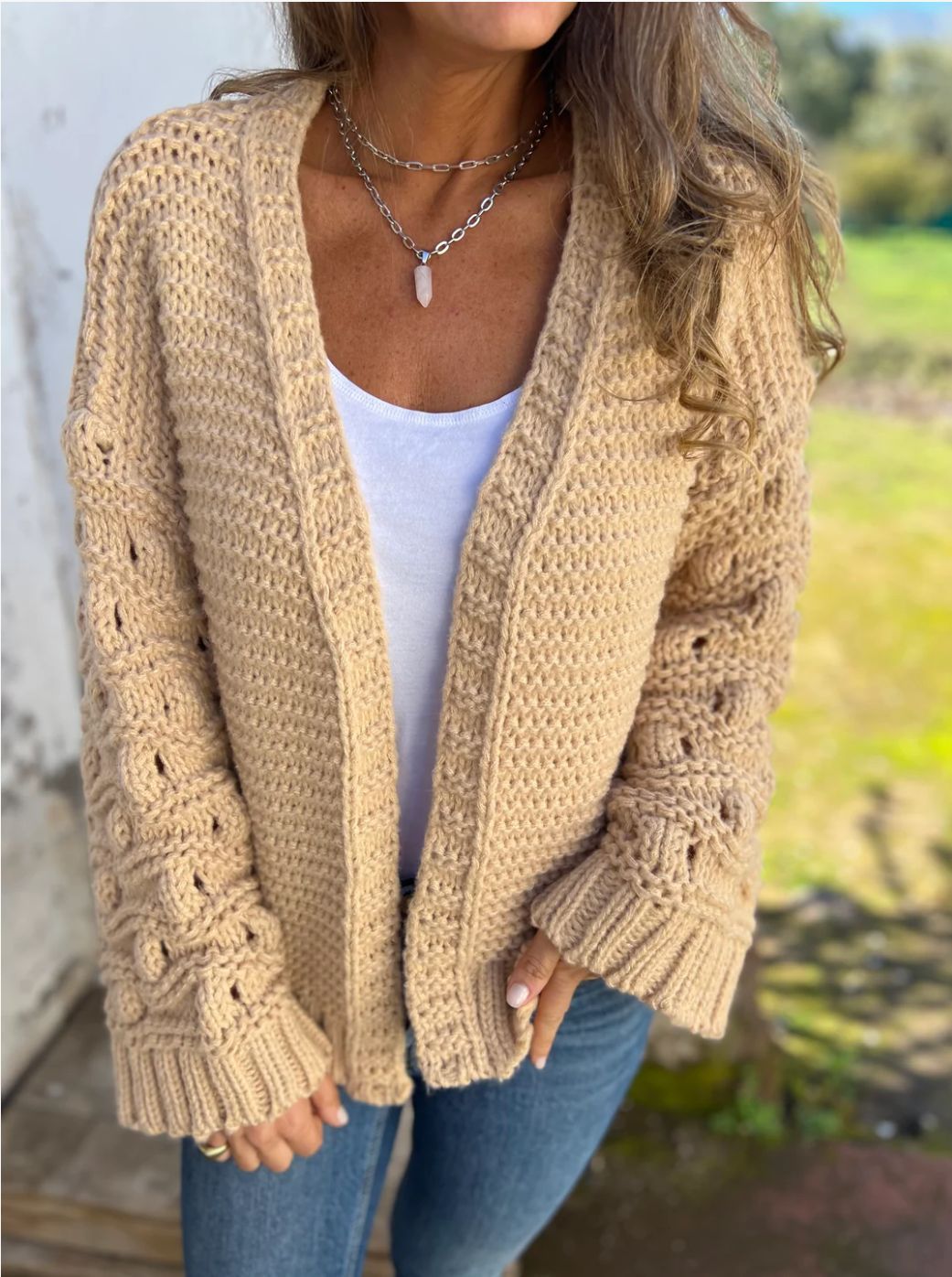 Cardigan Hiver Uni Femme – Élégance Chaleureuse