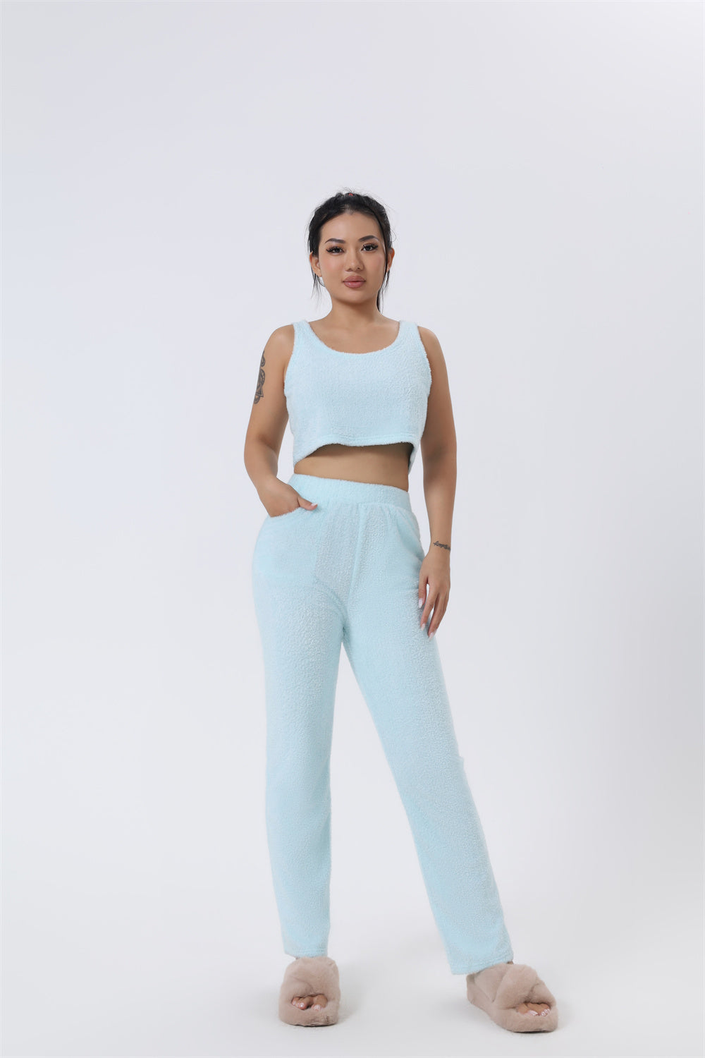 Ensemble Cocooning – Pyjama 3 pièces doux et chaud