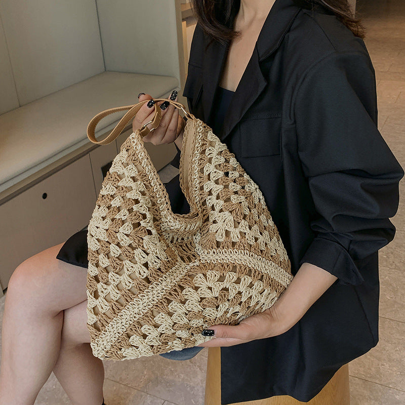 Sac Salima Chic Artisanal Bicolore