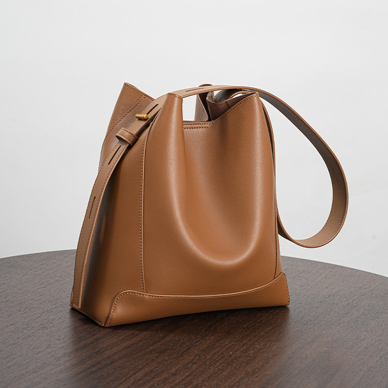 Sac seau en cuir Élégance Pure