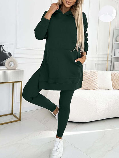 ensmble ultime de confort et de style | 2 Pièces Vert