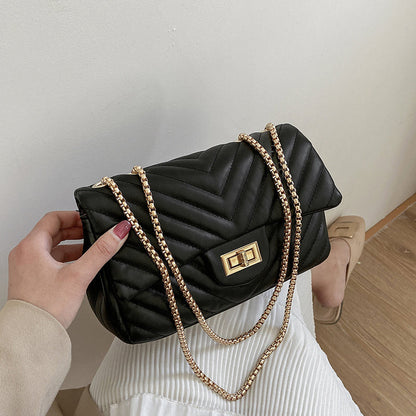 Sac Bandoulière Élégant à Chaîne pour Femme