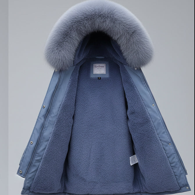 parka à capuche élégante