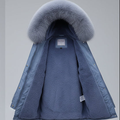parka à capuche élégante