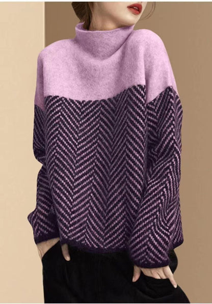 Pull col roulé épaissi – Chaleur et style pour l'hiver !
